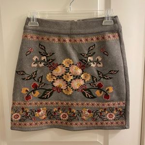 THML mini skirt